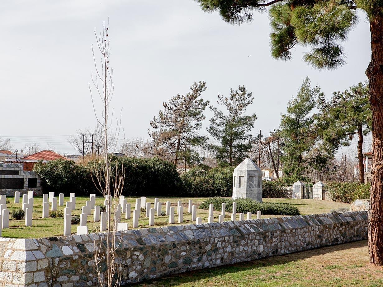 Индијско војно гробље Британског Комонвелта – Дендропотамос, Солун