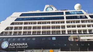 Τουρίστες για Βεργίνα-Δίον-Πέλλα και ιστορικό κέντρο Θεσσαλονίκης έφερε το κρουαζιερόπλοιο Azamara Pursuit